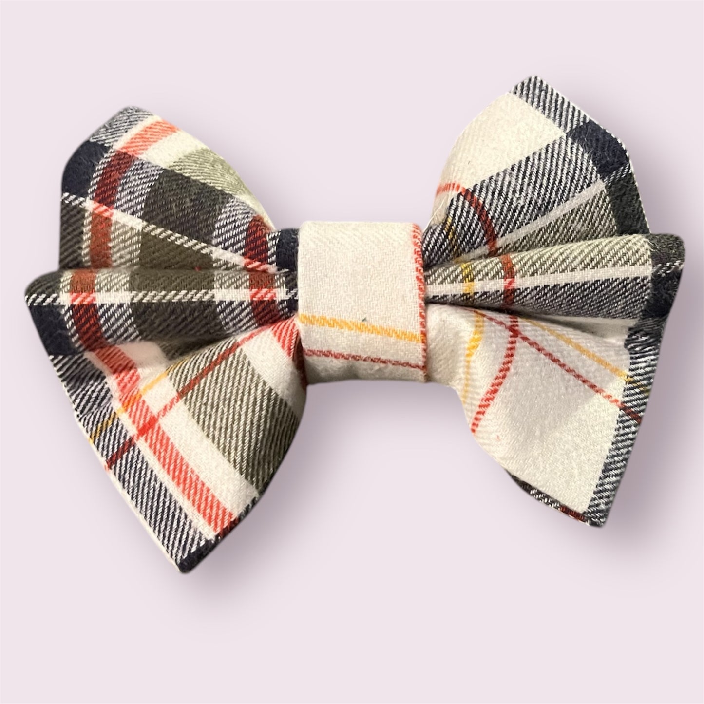 Green Tartan Bow