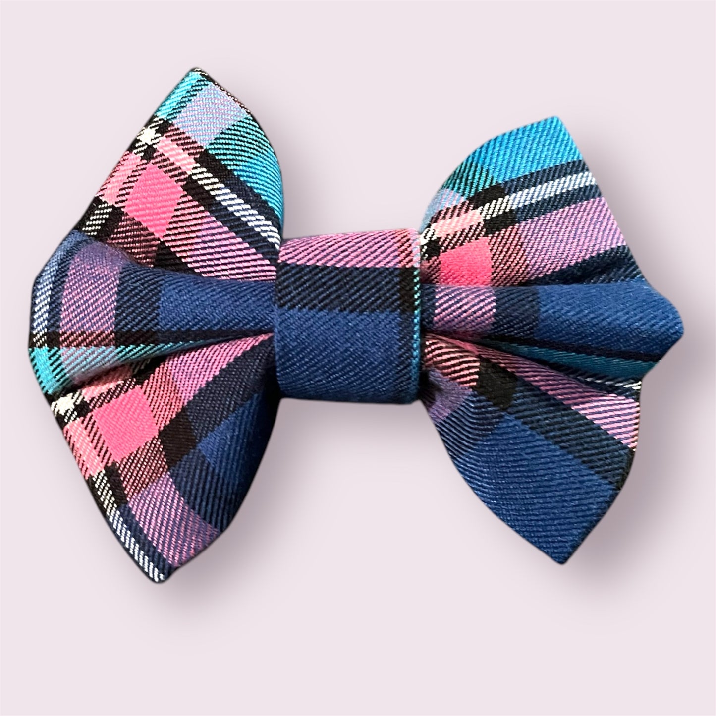 Purple and Blue Bow