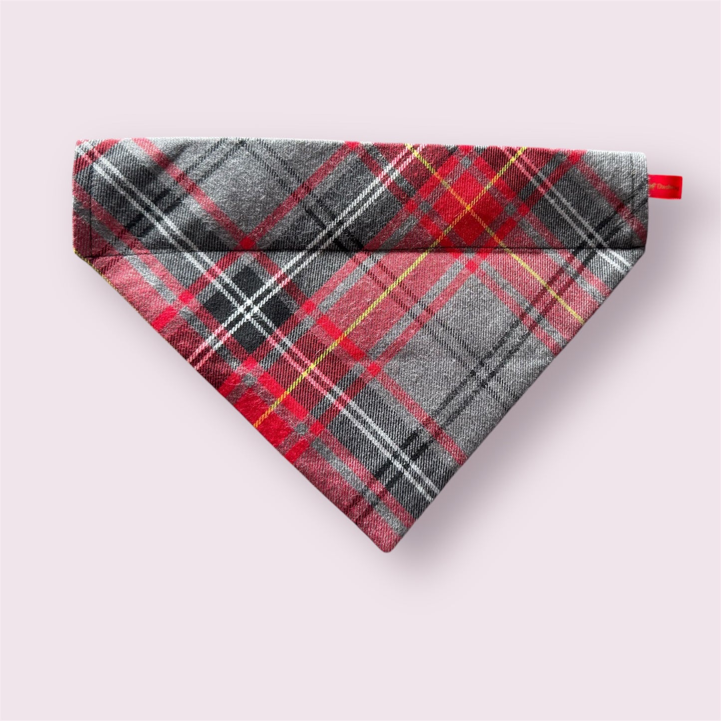 Red and Grey Tartan