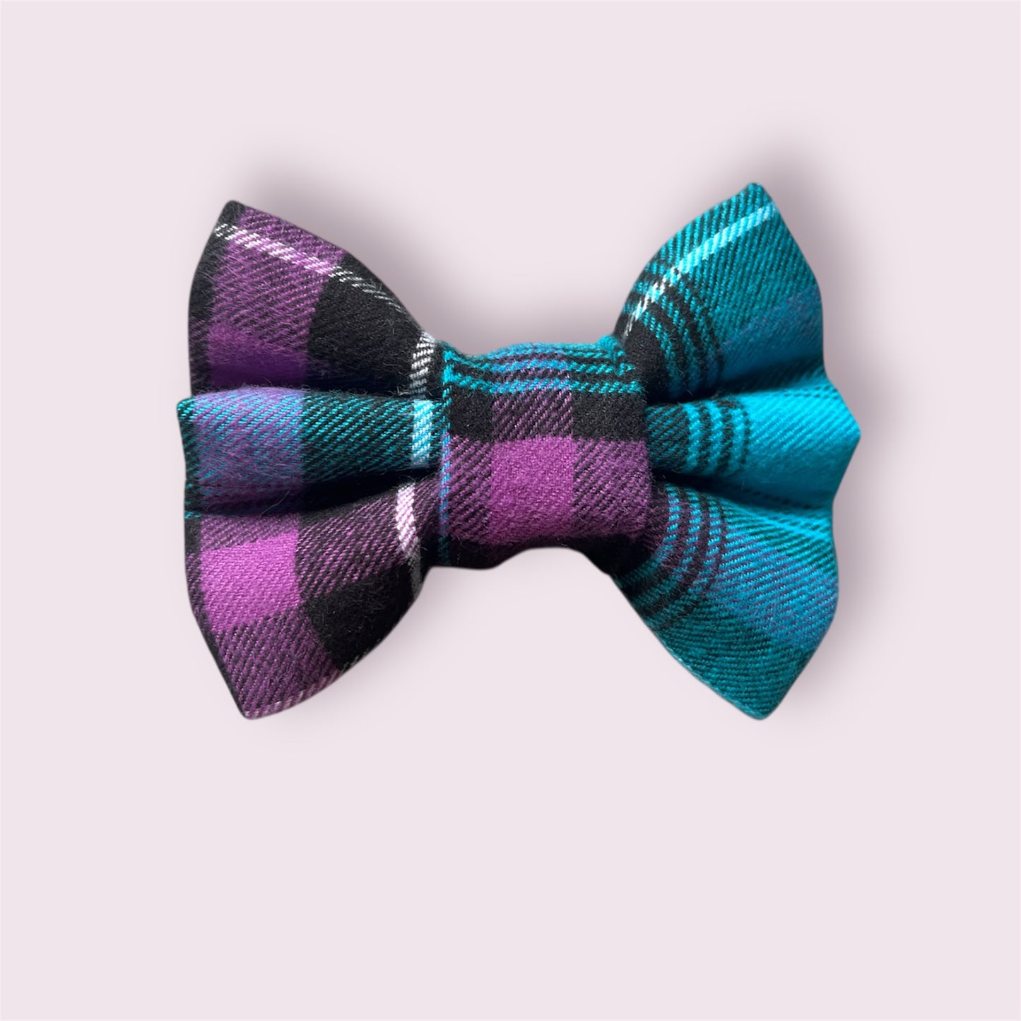 Purple and Blue tartan