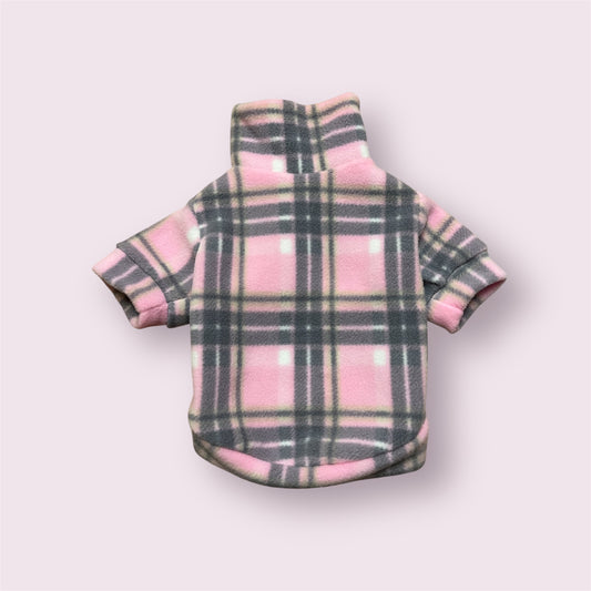Pink Tartan Fleece