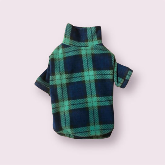 Green Tartan Fleece