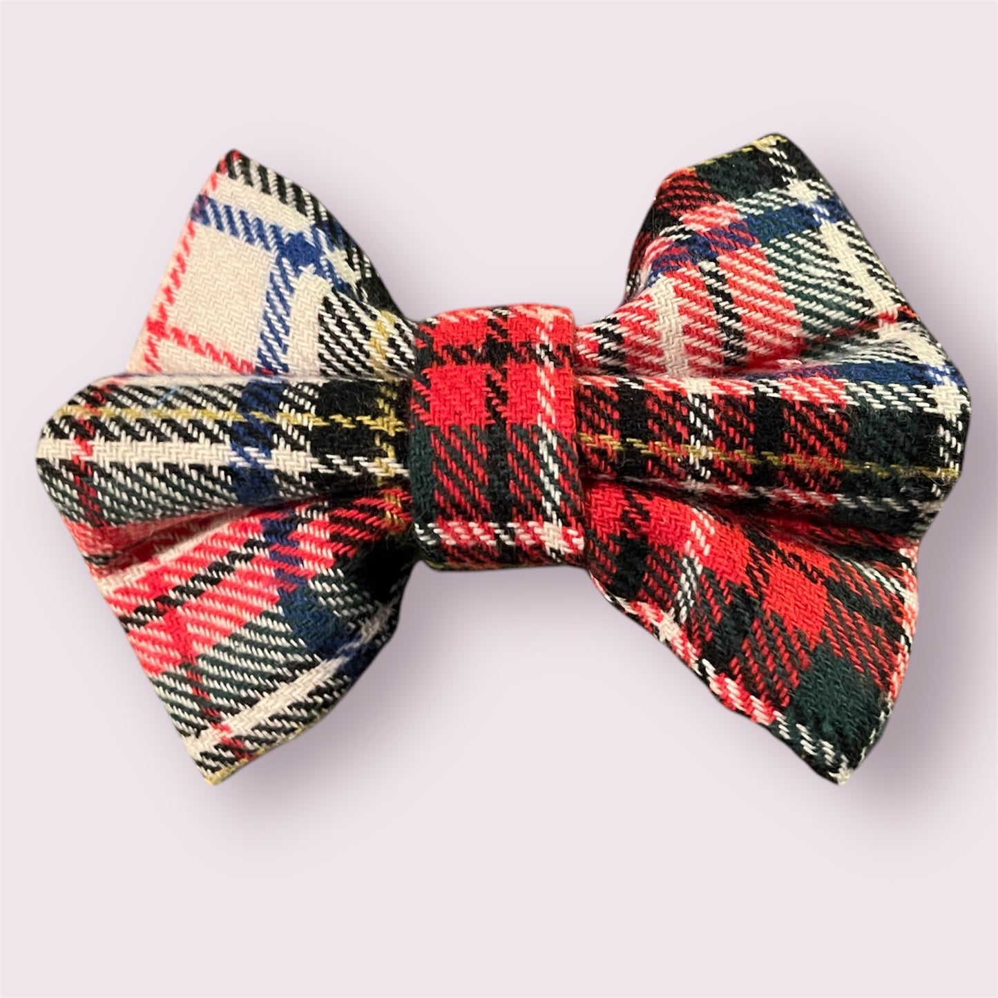 Red Tartan Bow