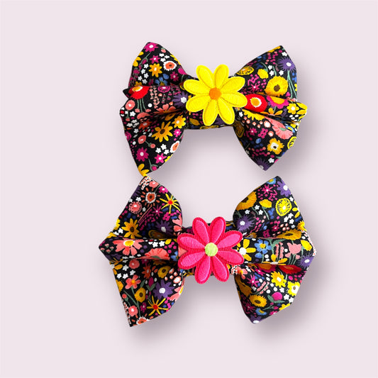 Spring Flower Bow tie